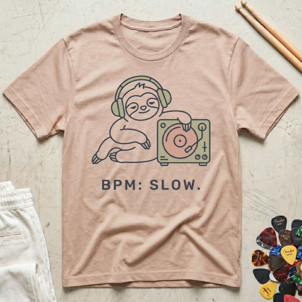 BPM: Slow Sloth T-Shirt