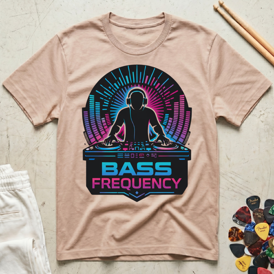 Bass Frequency EDM T-Shirt