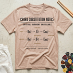 Chord Substitution Notice T-Shirt