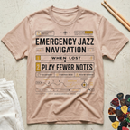 Emergency Jazz Navigation T-Shirt