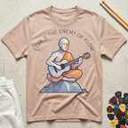Fear Is The Enemy Of Flow Monk T-Shirt