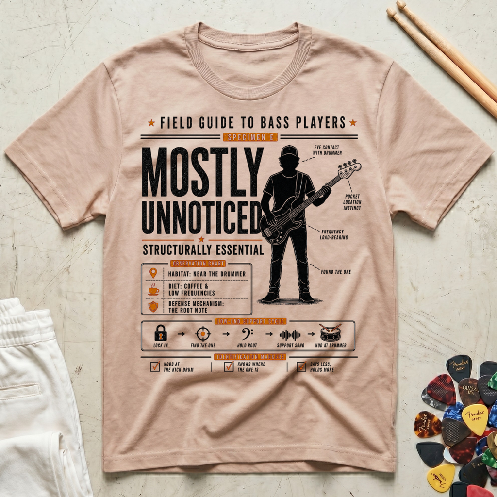 Field Guide Bassist T-Shirt