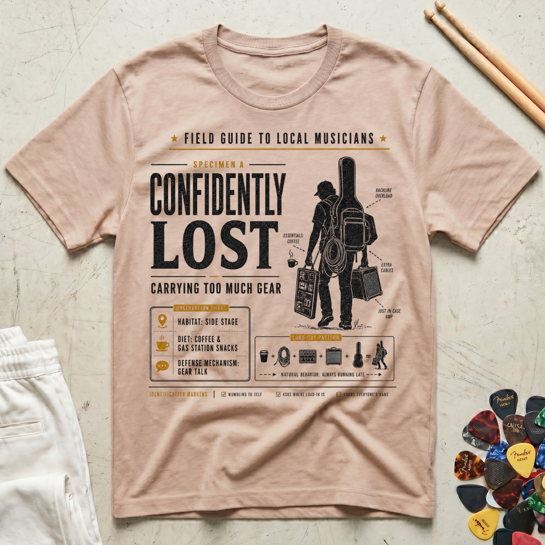 Field Guide Local Musician T-Shirt