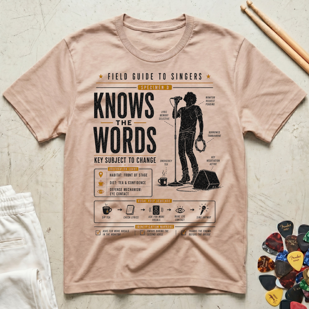 Field Guide Singer T-Shirt