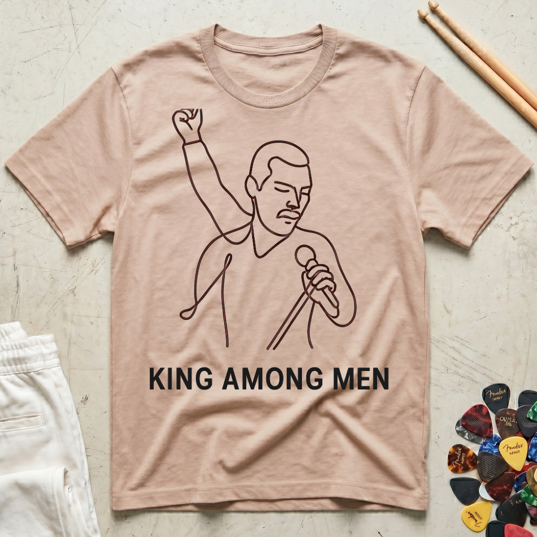 Freddie, King Among Men Abstract T-Shirt