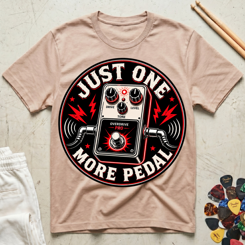 Just One More Pedal Bold T-Shirt