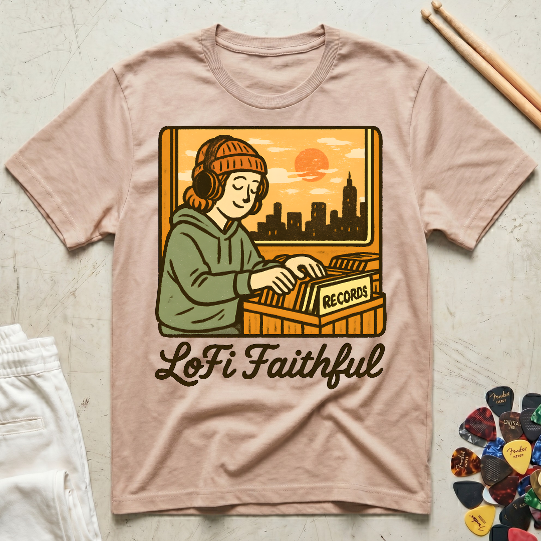 LOFI Faithful Record Store T-Shirt
