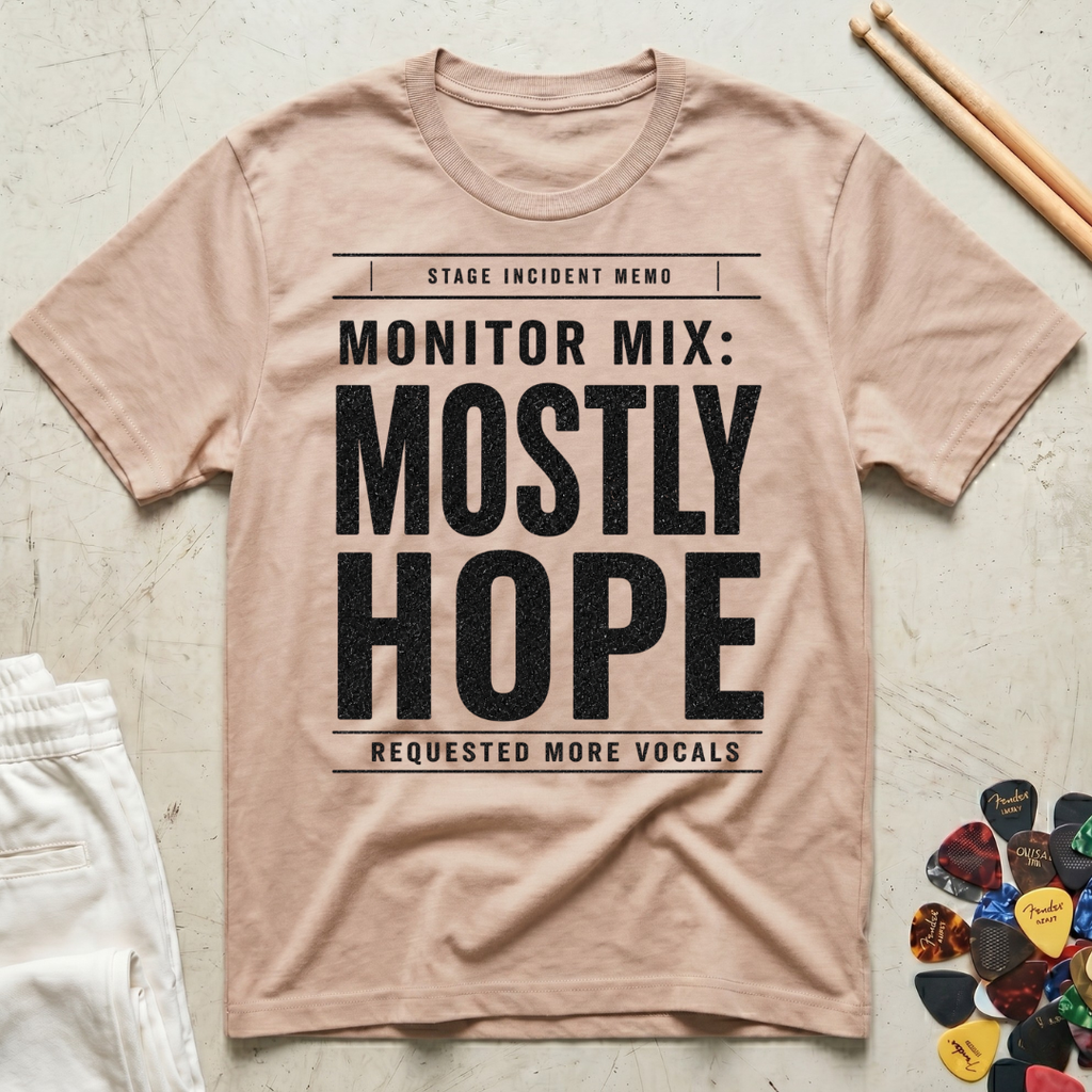Monitor Mix: Mostly Hope T-Shirt