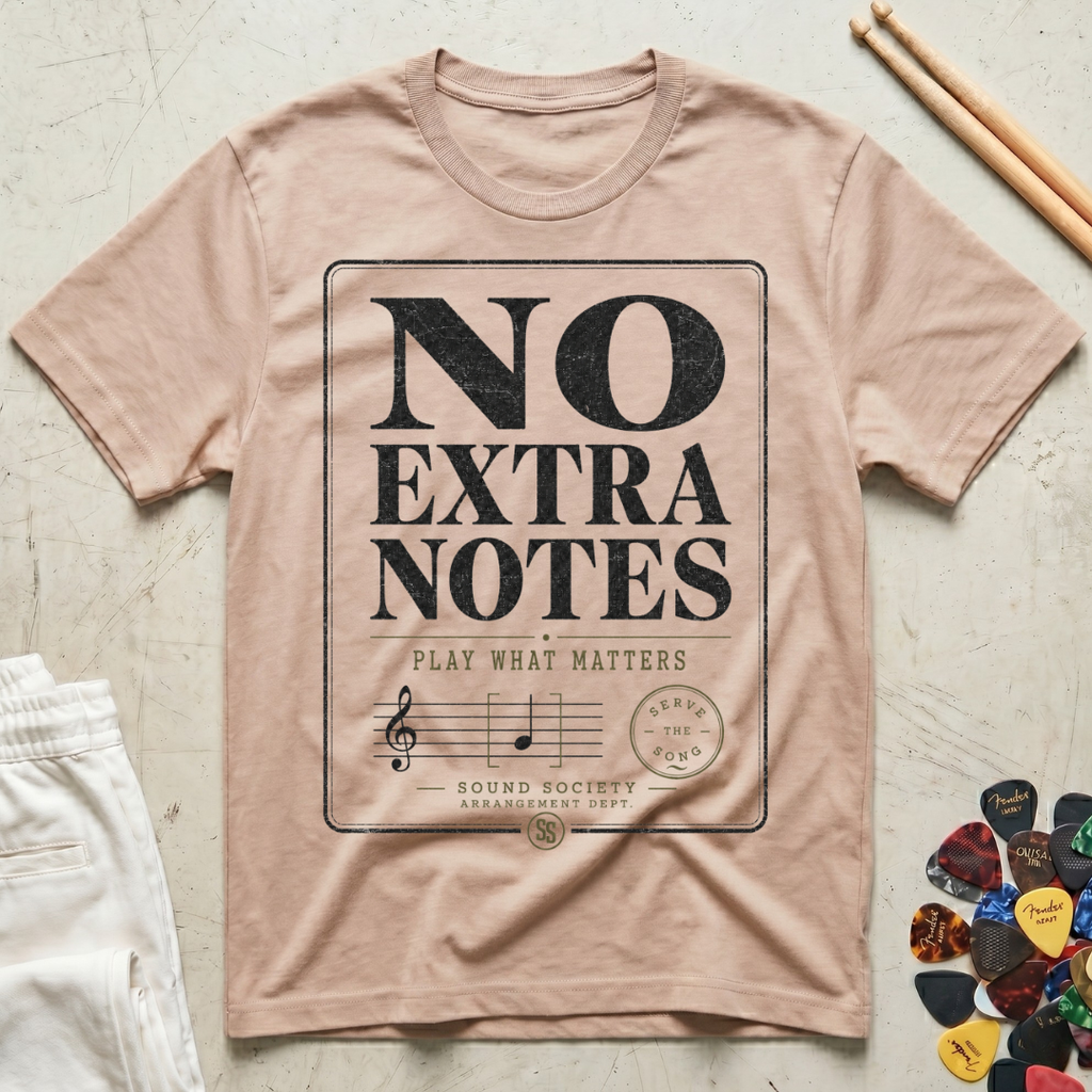 No Extra Notes T-Shirt