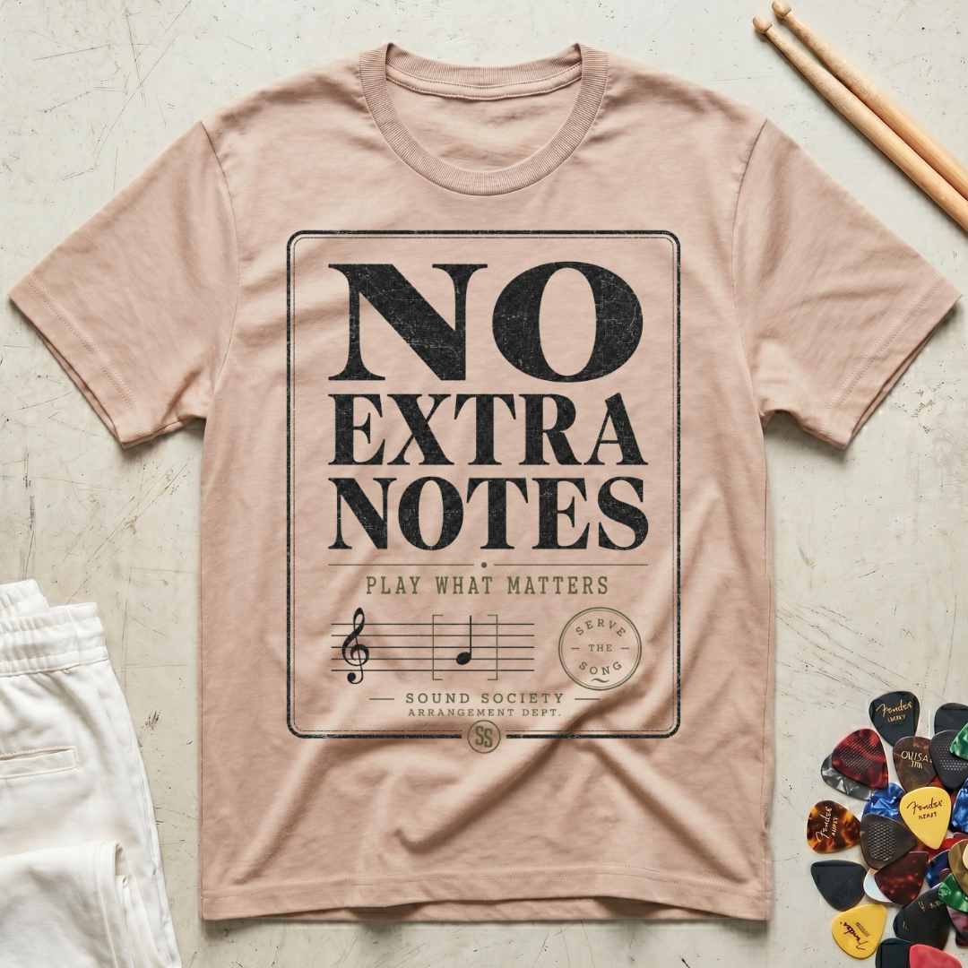 No Extra Notes T-Shirt