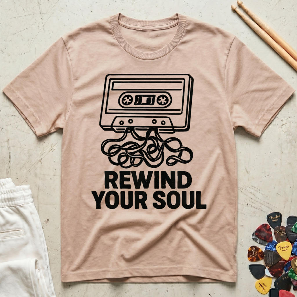 Rewind Your Soul Tape T-Shirt