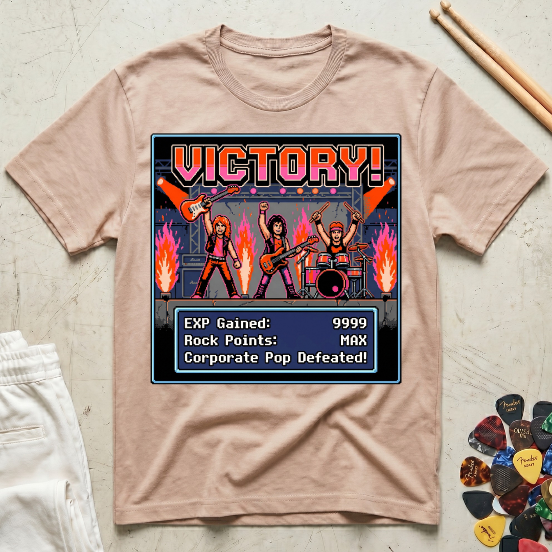 Rock Trio Vs. Corporate Pop T-Shirt