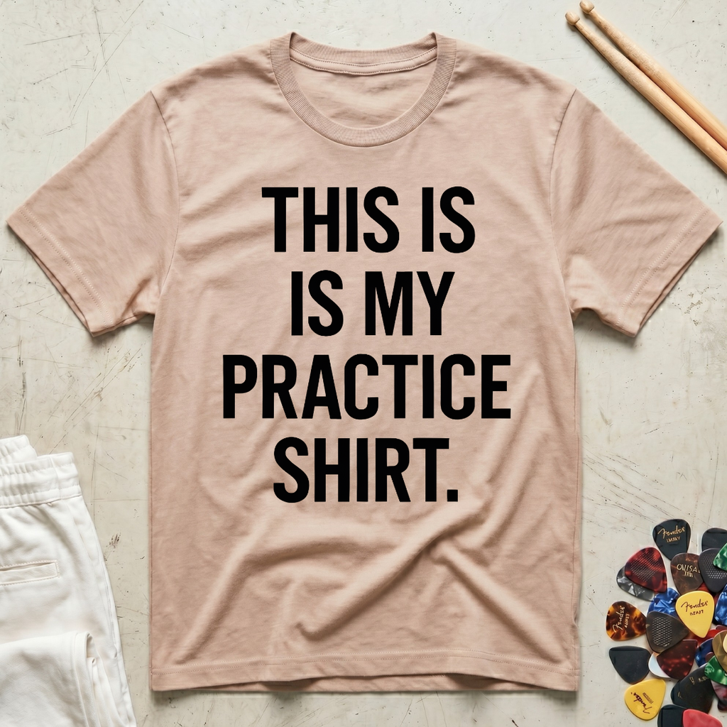 This Is My Practice Shirt Bold T-Shirt