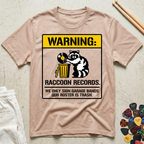 Warning: Raccoon Records T-Shirt