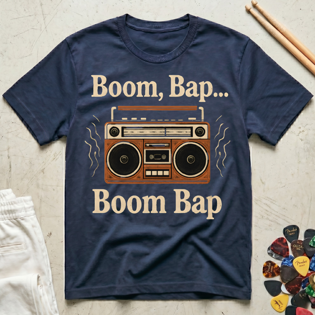 Boom Bap...Vintage Boom Box T-Shirt