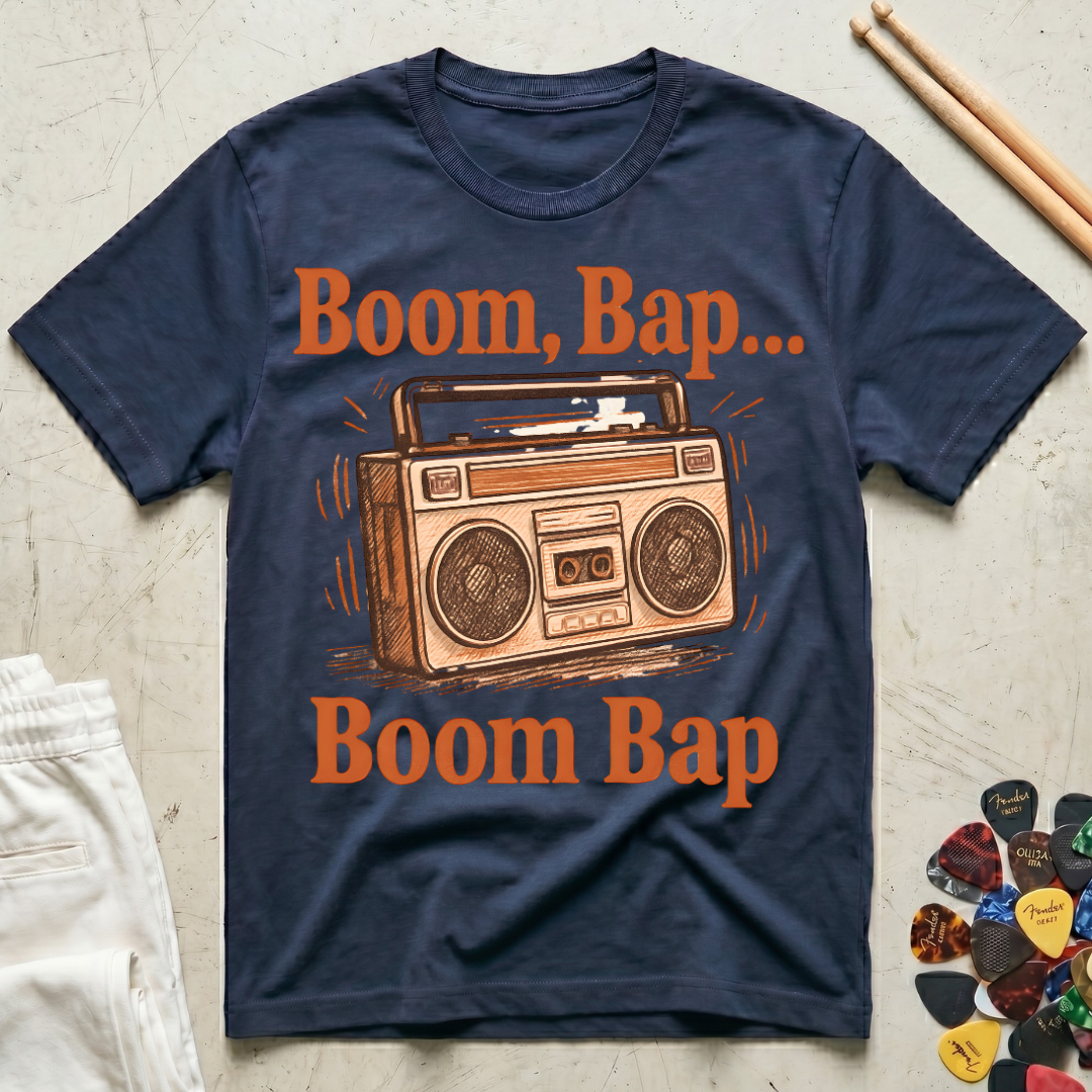 Boom Bap Vintage Boom Box T-Shirt