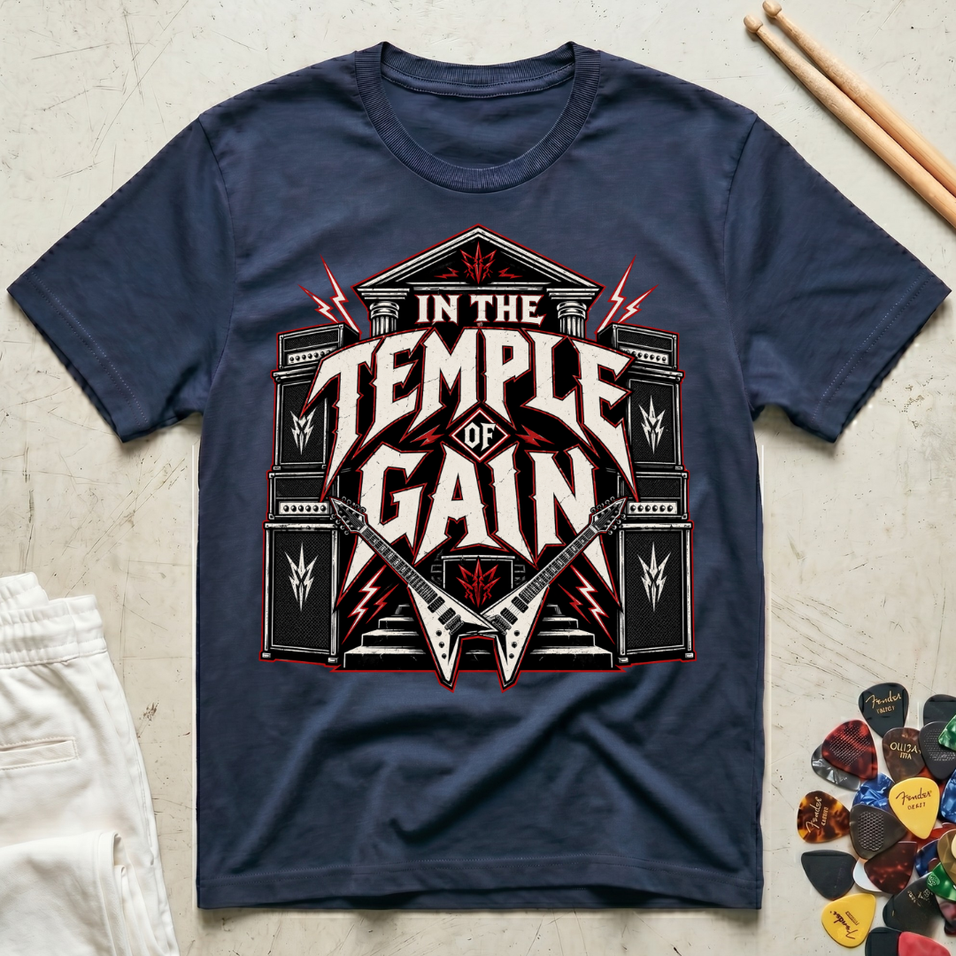 In The Temple Of Gain T-Shirt