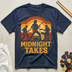 Midnight Takes Vintage Rock Trio T-Shirt