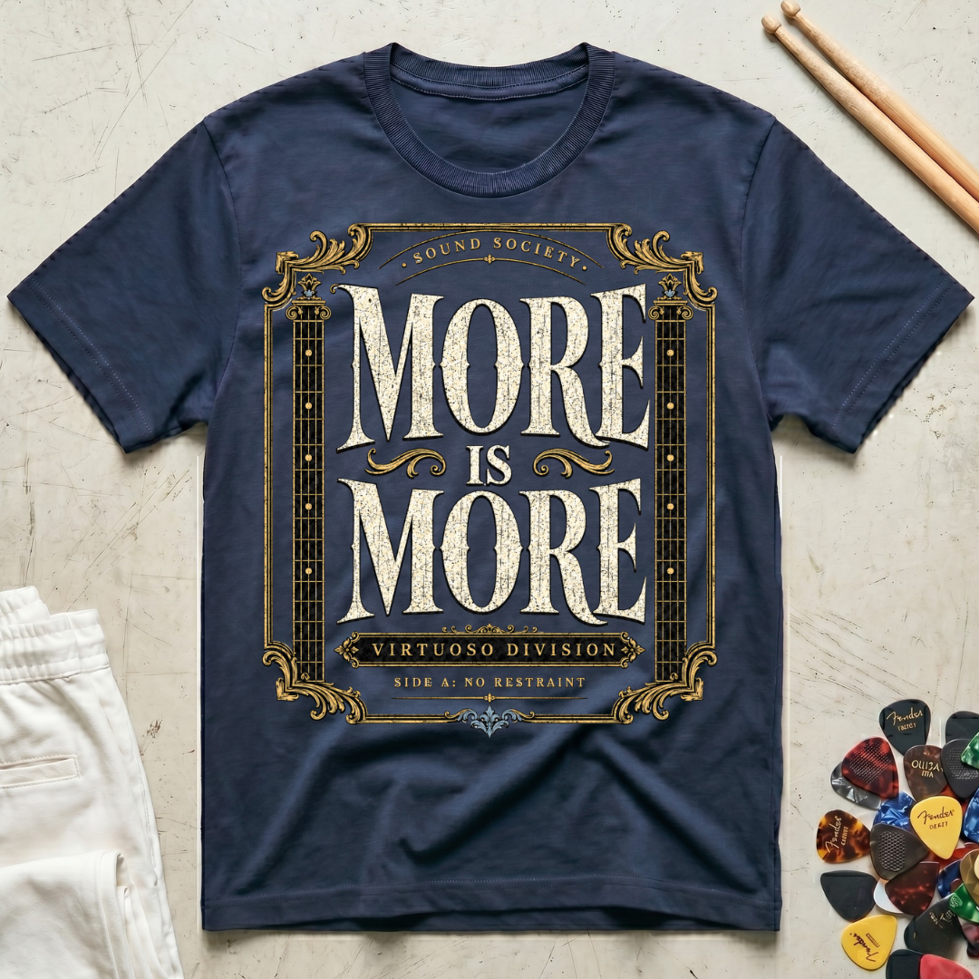 More Is More-Virtuoso Division T-Shirt