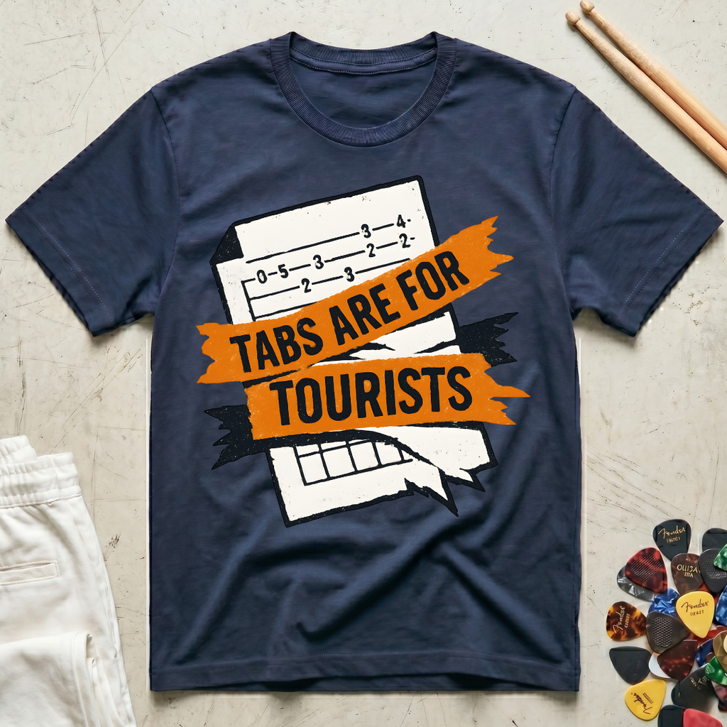 Tabs Are For Tourists No Access T-Shirt