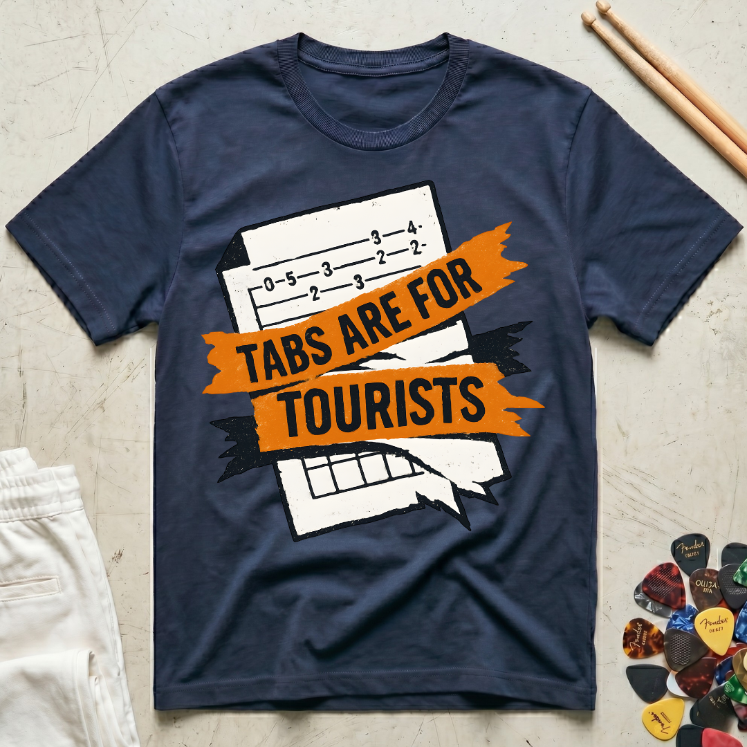 Tabs Are For Tourists No Access T-Shirt