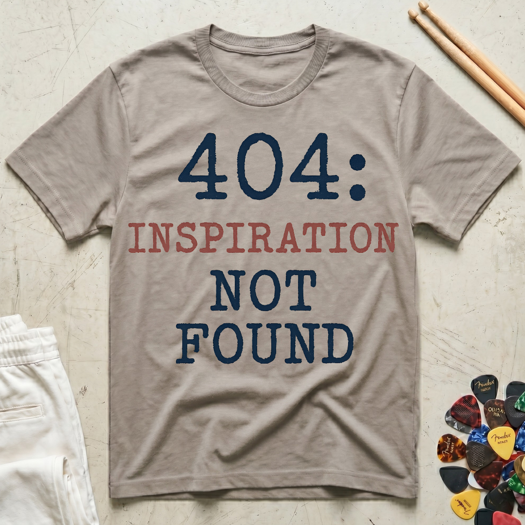404: Inspiration Not Found T-Shirt