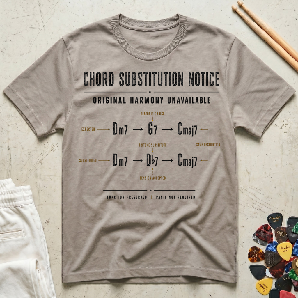 Chord Substitution Notice T-Shirt