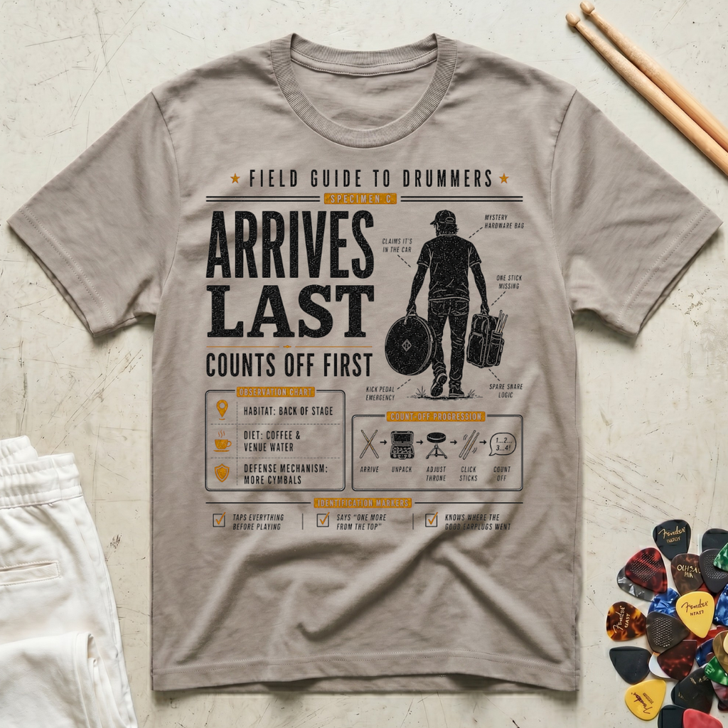 Field Guide Drummer T-Shirt