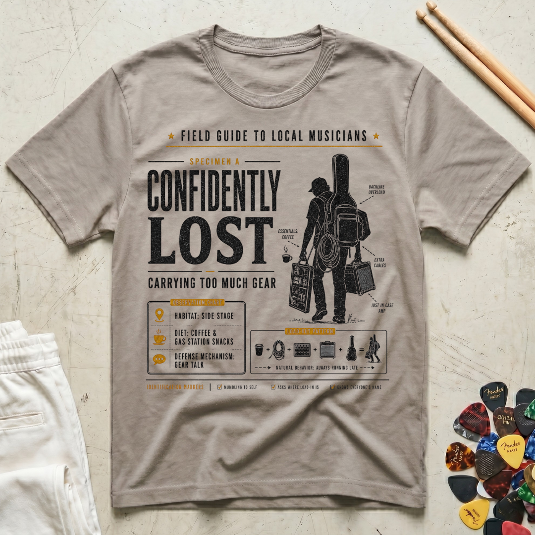 Field Guide Local Musician T-Shirt