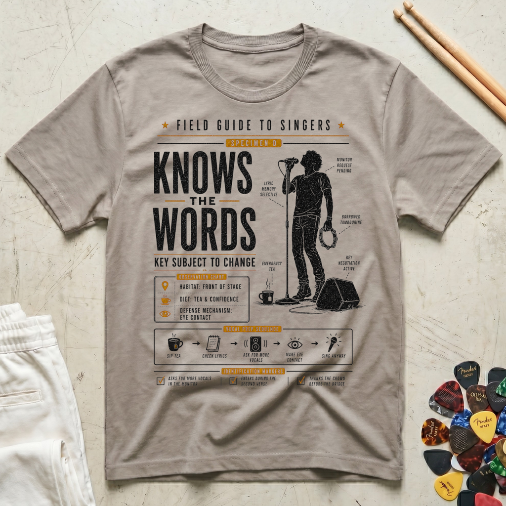 Field Guide Singer T-Shirt