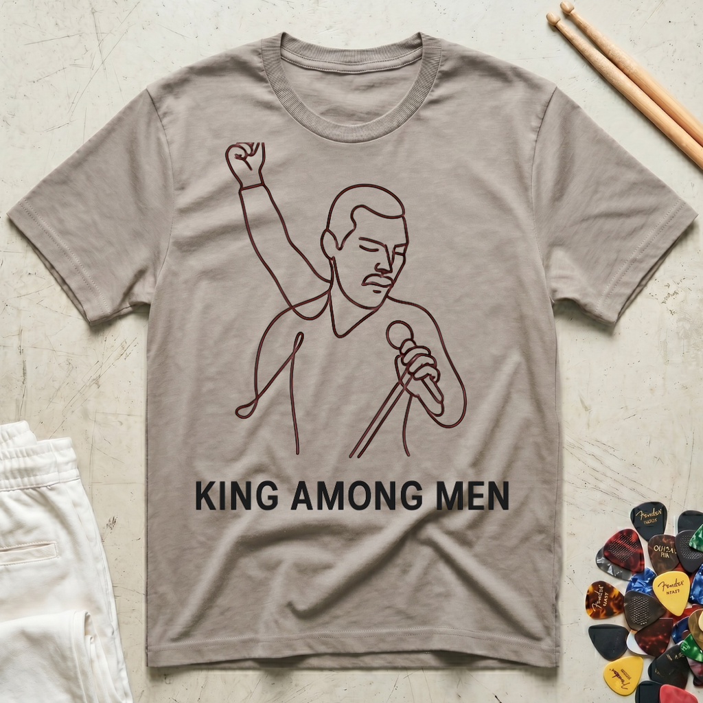 Freddie, King Among Men Abstract T-Shirt