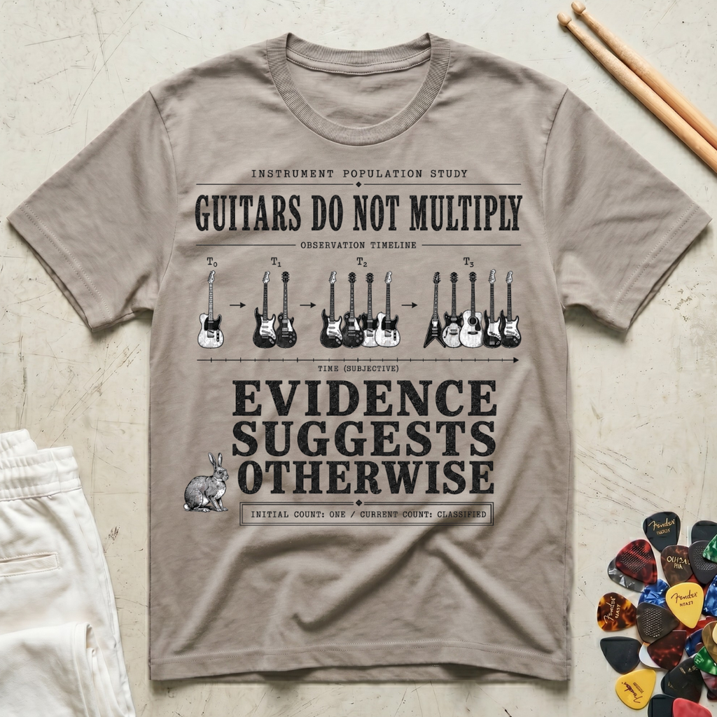Guitars Do Not Multiply T-Shirt