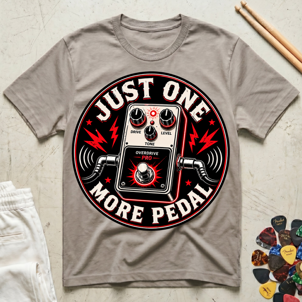Just One More Pedal Bold T-Shirt