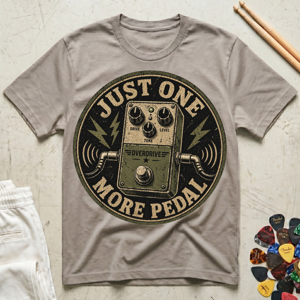 Just One More Pedal Green T-Shirt