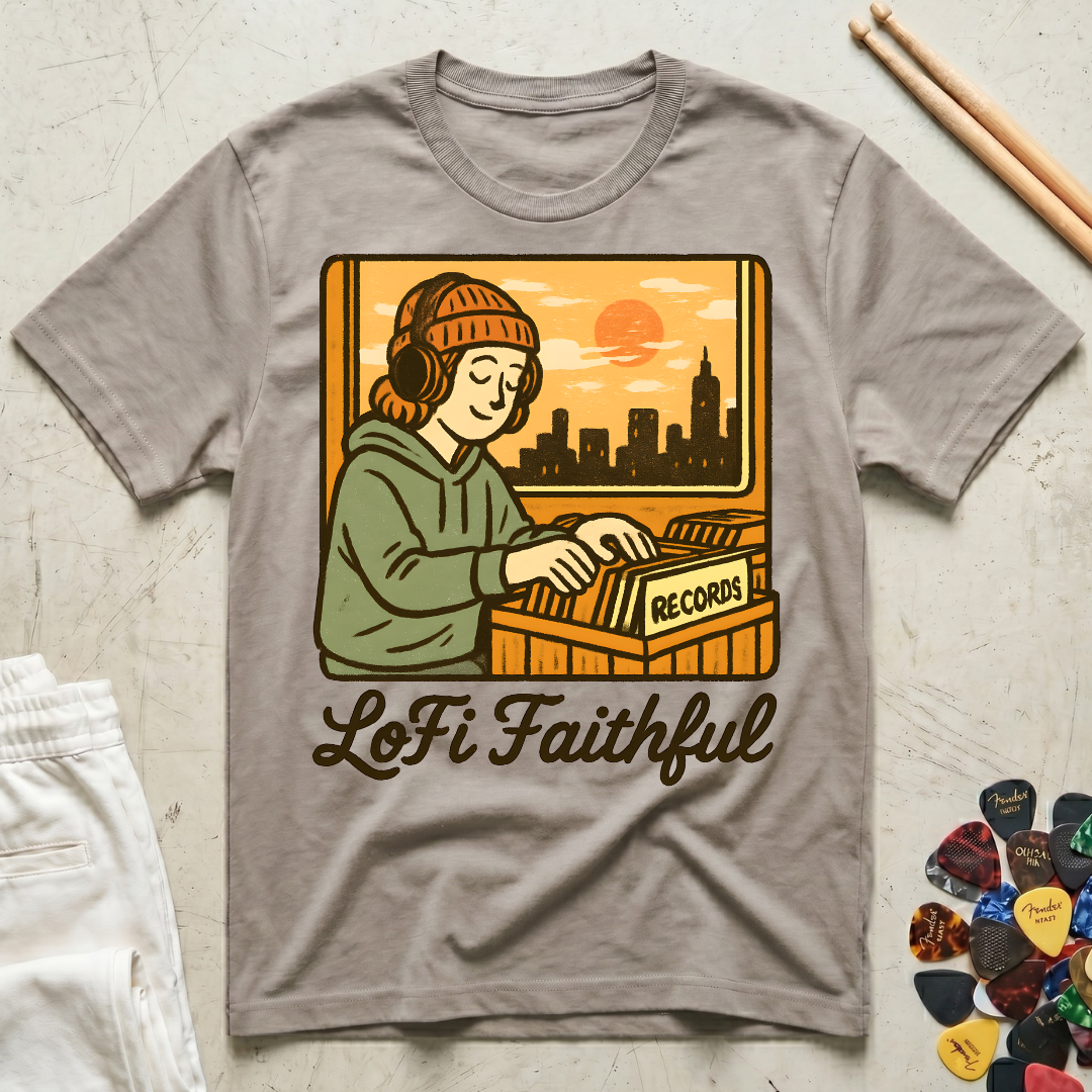 LOFI Faithful Record Store T-Shirt