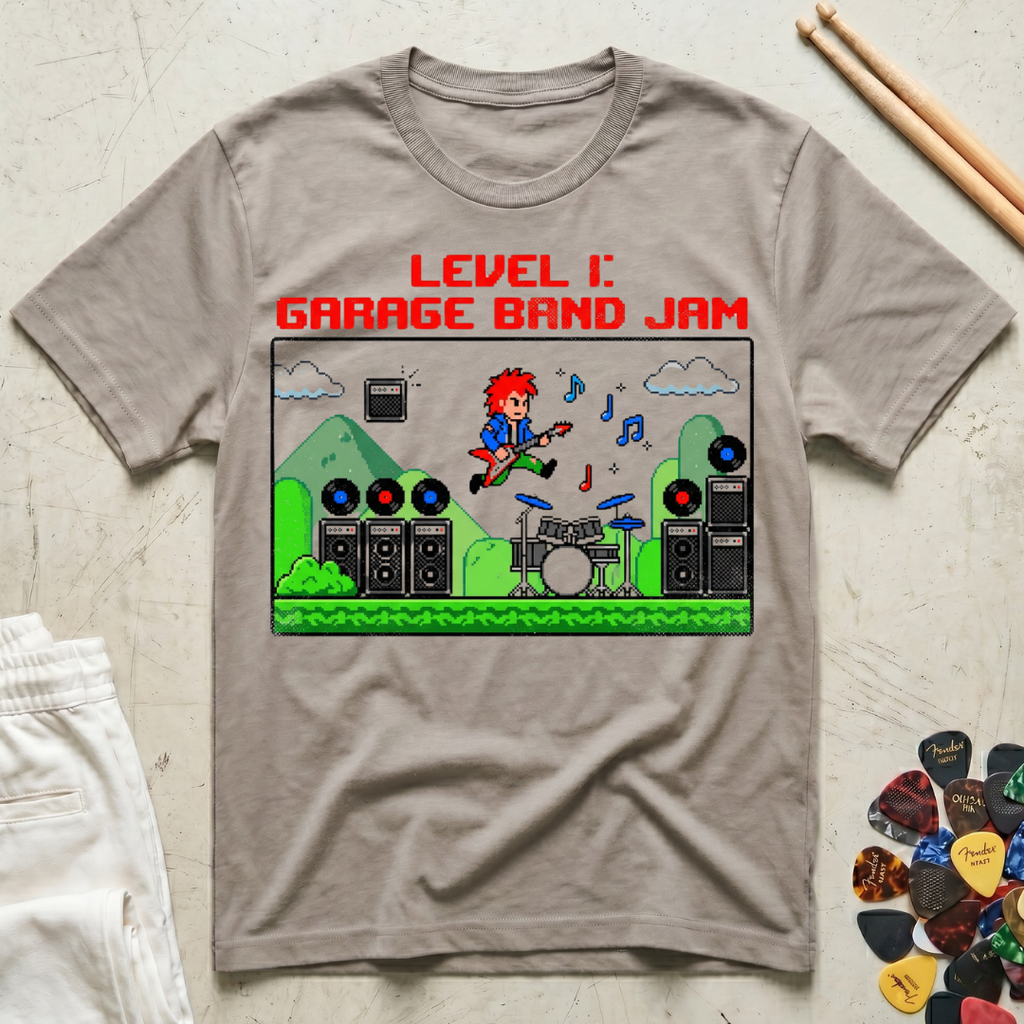 Level 1: Garage Band Jam T-Shirt