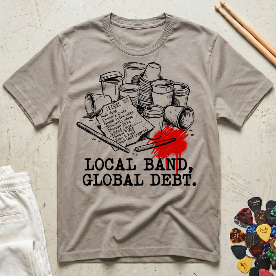 Local Band. Global Debt T-Shirt
