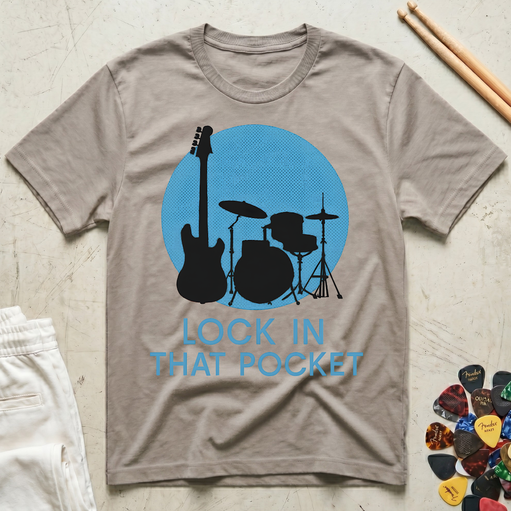 Lock In That Pocket Rhythm Section T-Shirt