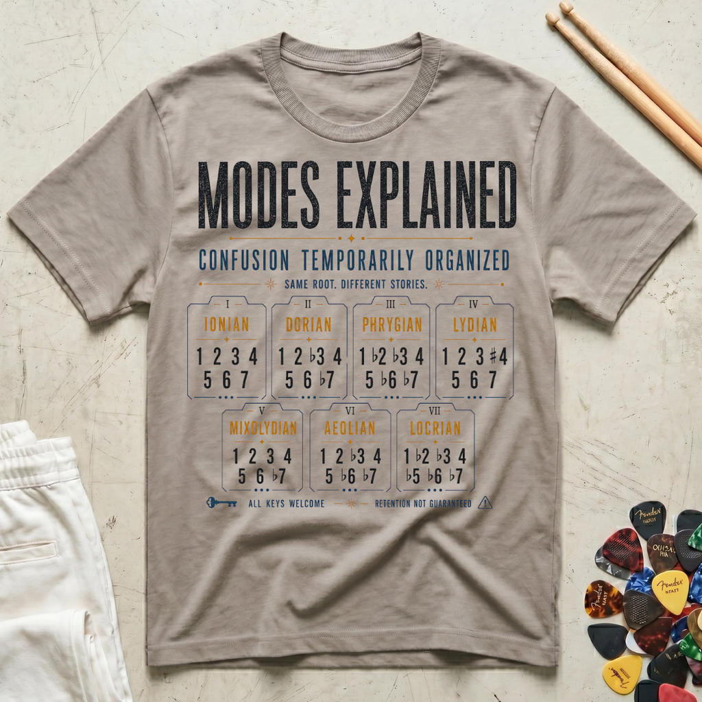 Modes Explained T-Shirt