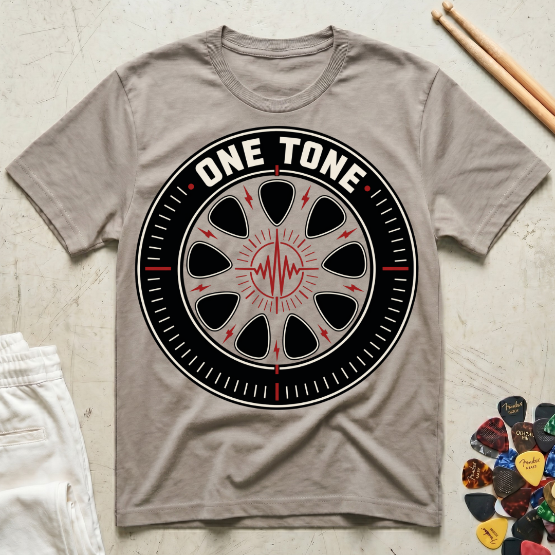 One Tone Guitar Picks T-Shirt