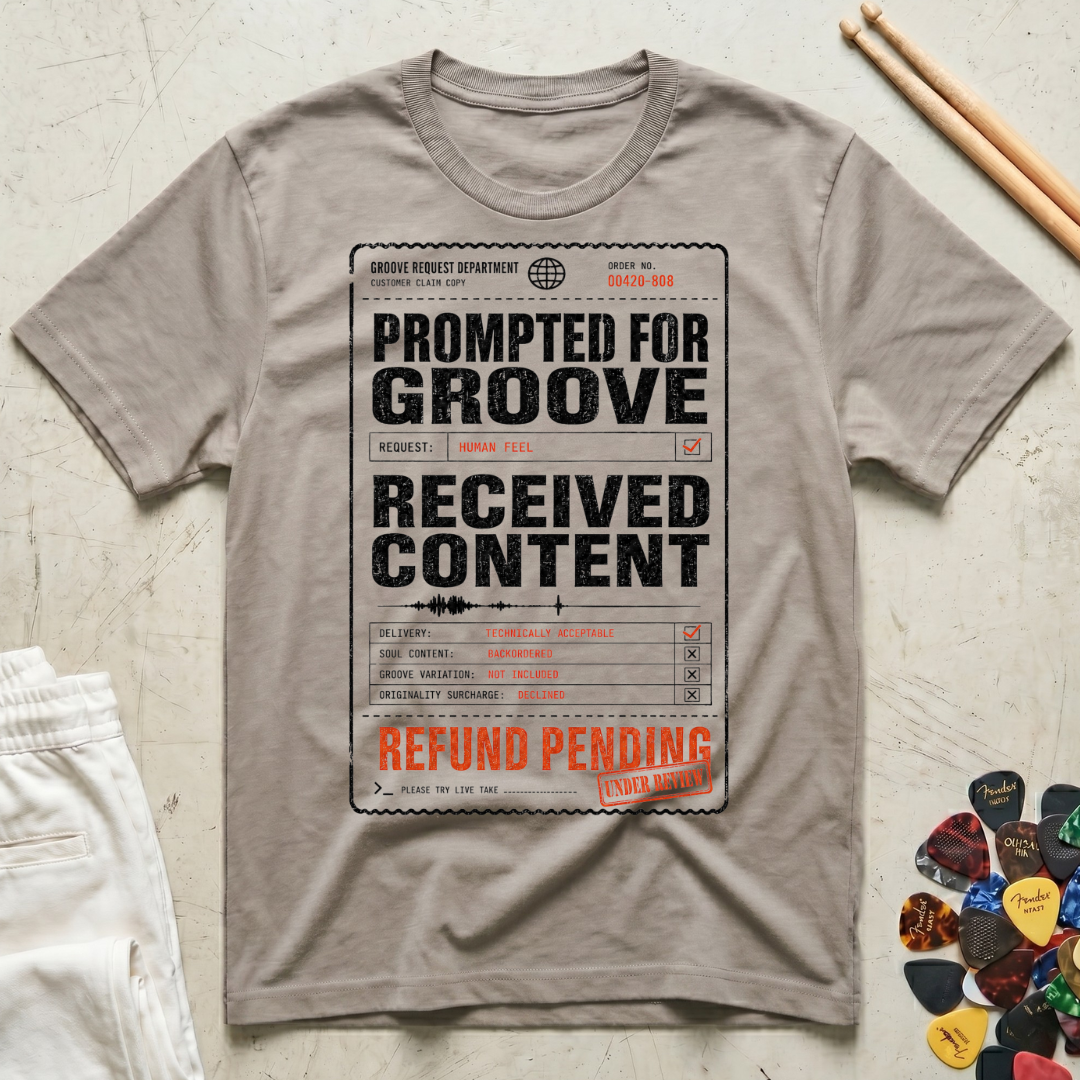 Prompted For Groove T-Shirt