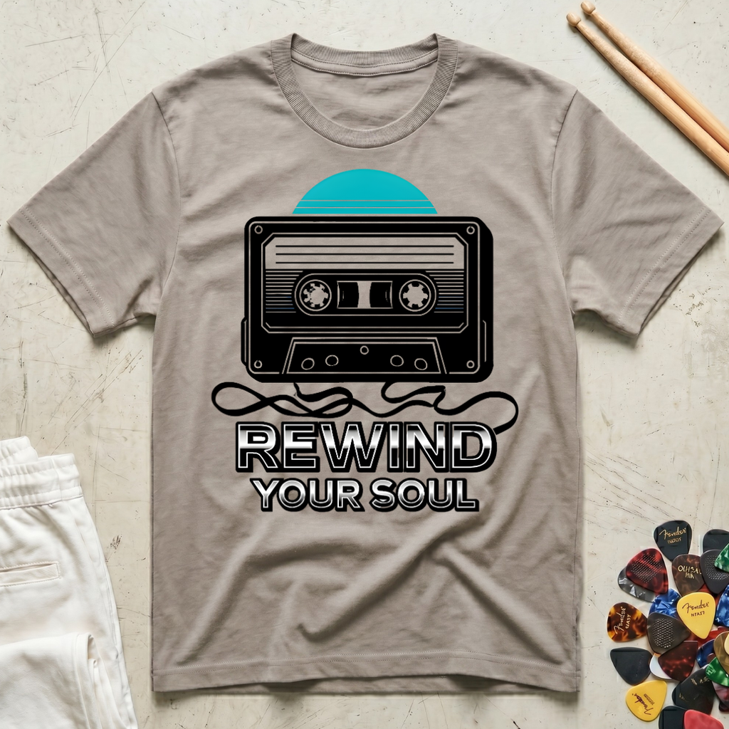 Rewind Your Soul Blue Sun T-Shirt