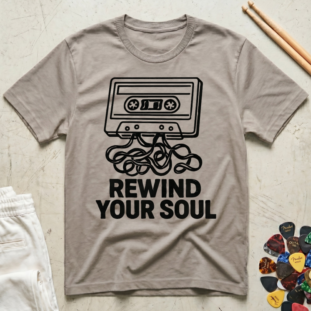 Rewind Your Soul Tape T-Shirt