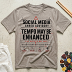 Social Media Shred Advisory T-Shirt