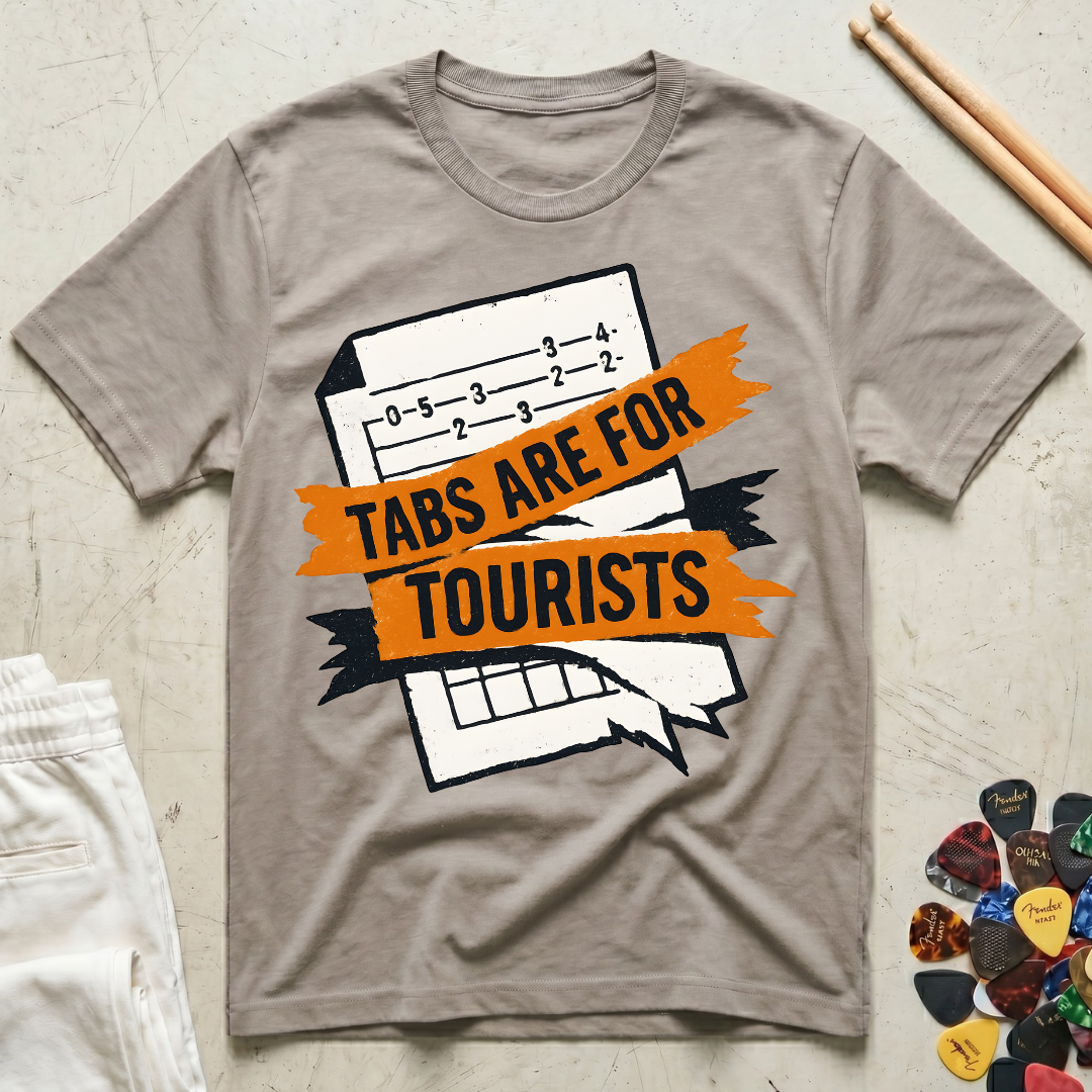 Tabs Are For Tourists No Access T-Shirt