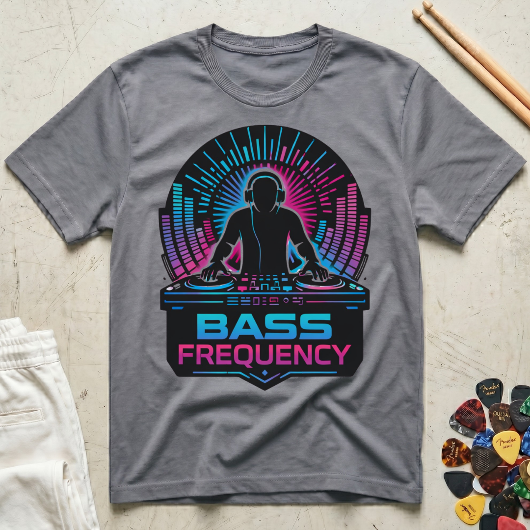 Bass Frequency EDM T-Shirt