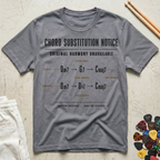 Chord Substitution Notice T-Shirt