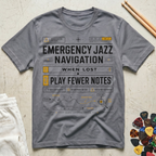 Emergency Jazz Navigation T-Shirt