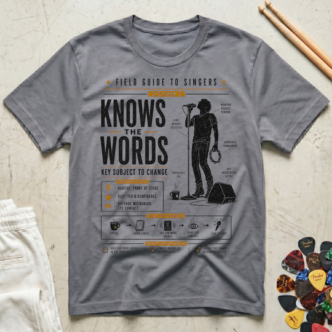 Field Guide Singer T-Shirt