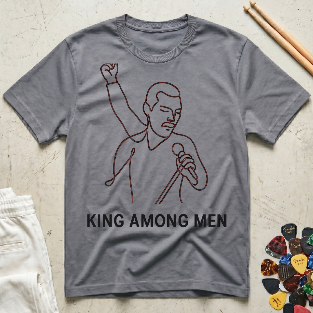 Freddie, King Among Men Abstract T-Shirt